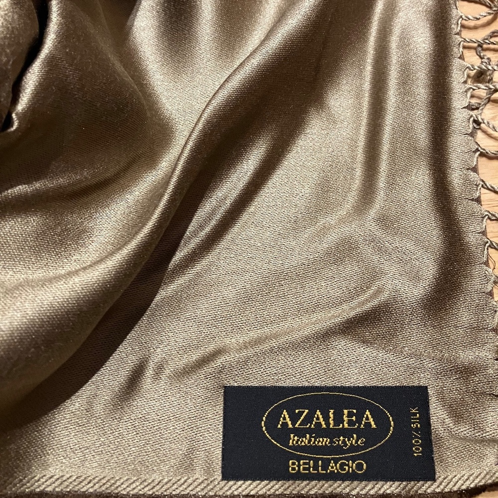 Azalea silk of como scarf/shawl